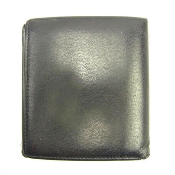 Authentic Gucci Wallet Purse Bifold Black Silver Mens Used - Picture 3 of 6